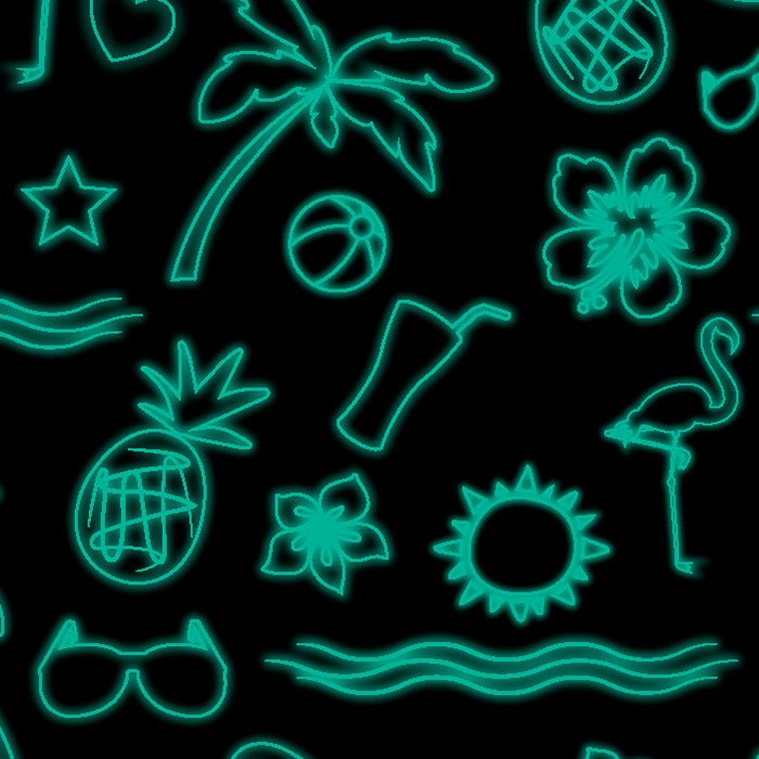 Printed Spandex Neon Summer Fabric