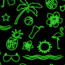 Printed Spandex Neon Summer Fabric