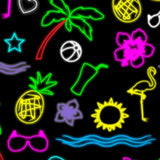 Printed Spandex Neon Summer Fabric