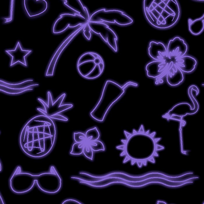 Printed Spandex Neon Summer Fabric