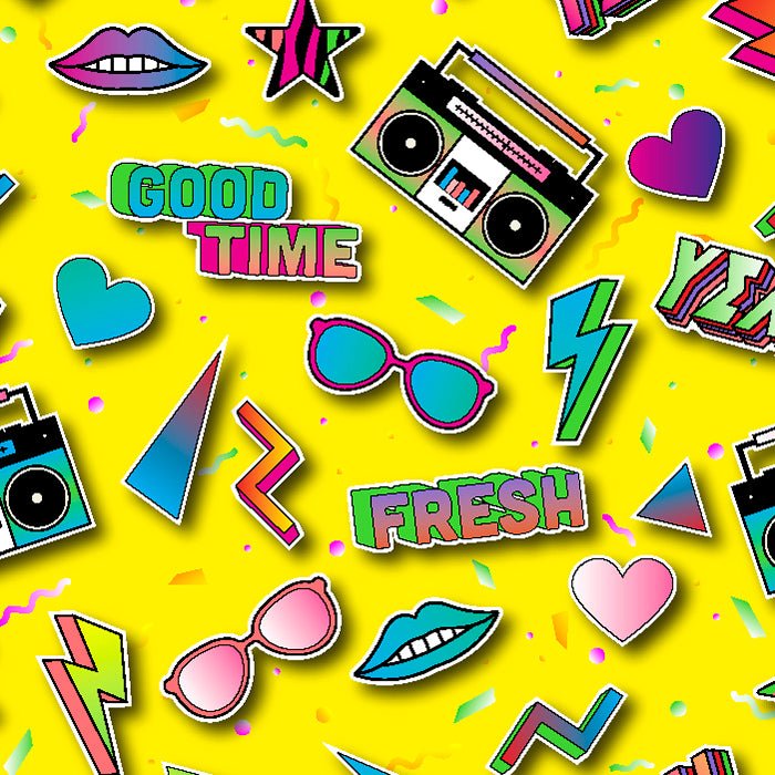Printed Spandex Fabric GOOD TIME Sublimation
