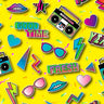 Printed Spandex Fabric GOOD TIME Sublimation
