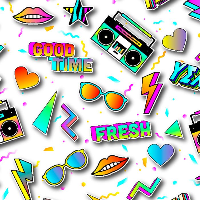 Printed Spandex Fabric GOOD TIME Sublimation