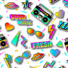 Printed Spandex Fabric GOOD TIME Sublimation