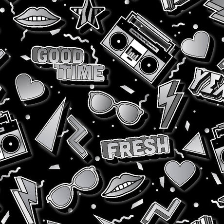 Printed Spandex Fabric GOOD TIME Sublimation