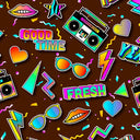 Printed Spandex Fabric GOOD TIME Sublimation