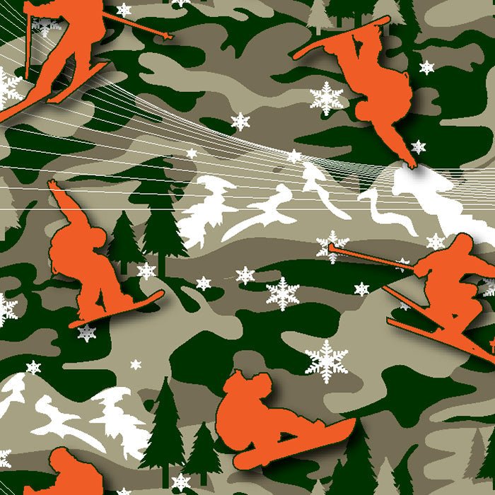 Printed Spandex Camo Sublimation Fabric