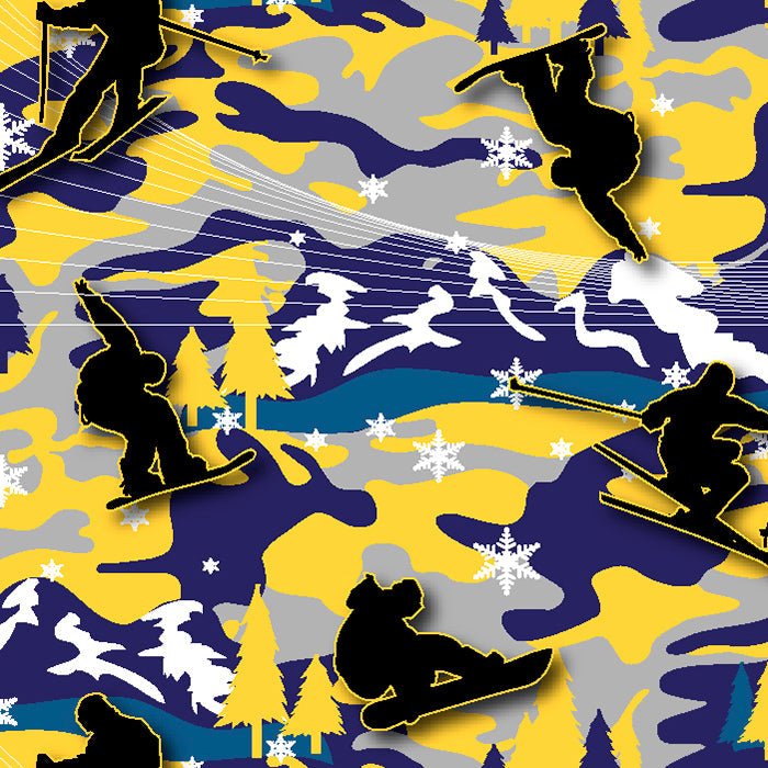 Printed Spandex Camo Sublimation Fabric