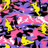 Printed Spandex Camo Sublimation Fabric