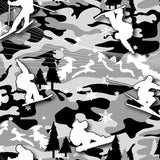 Printed Spandex Camo Sublimation Fabric
