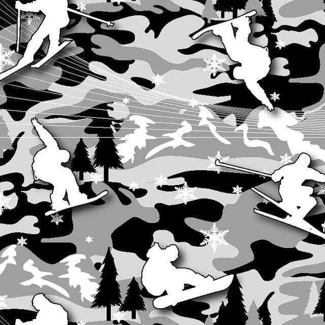 Printed Spandex Camo Sublimation Fabric