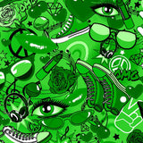 Printed Spandex Teen Pattern Fabric