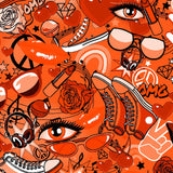 Printed Spandex Teen Pattern Fabric