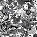 Printed Spandex Teen Pattern Fabric