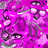 Printed Spandex Teen Pattern Fabric