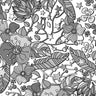 Printed Spandex Flower Stars 4