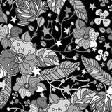 Printed Spandex Flower Stars 4