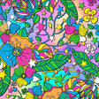 Printed Spandex Flower Stars 4