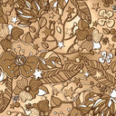 Printed Spandex Flower Stars 4