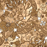 Printed Spandex Flower Stars 4