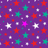 Printed Spandex Multi Stars Sublimation Fabric