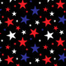 Printed Spandex Multi Stars Sublimation Fabric