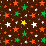 Printed Spandex Multi Stars Sublimation Fabric