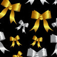 Printed Spandex Bows Fabric