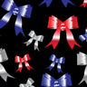 Printed Spandex Bows Fabric