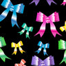 Printed Spandex Bows Fabric