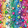 Printed Spandex Rainbow Leopard Fabric