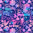 Printed Spandex Amazing Vibes Activewear Fabric