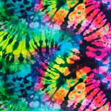 Tie Dye Spandex Fabric for Activewear