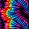 Tie Dye Spandex Fabric for Activewear