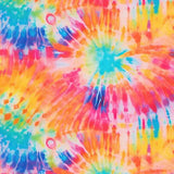 Tie Dye Spandex Fabric for Activewear