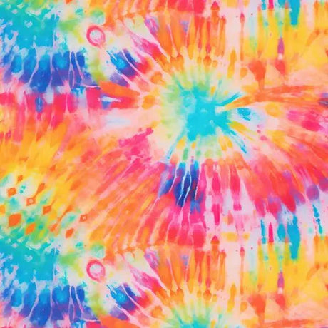 Tie Dye Spandex Fabric for Activewear