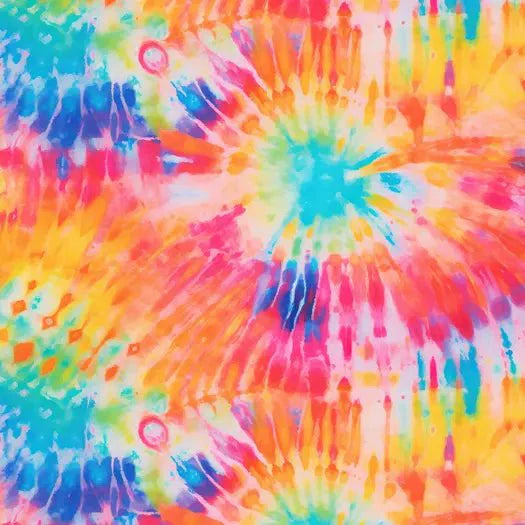 Tie Dye Spandex Fabric for Activewear