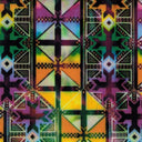 Printed Spandex Abstract Fabric for Activewear