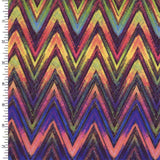 Printed Spandex Abstract Performance Fabric