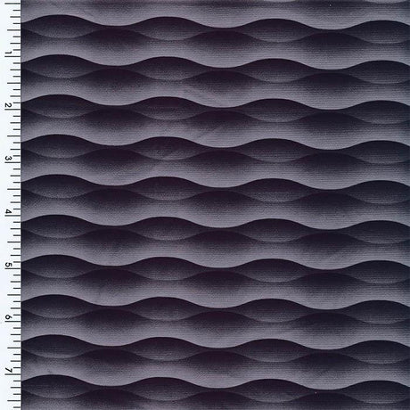 Printed Spandex Poly Tricot Stripes Swimwear