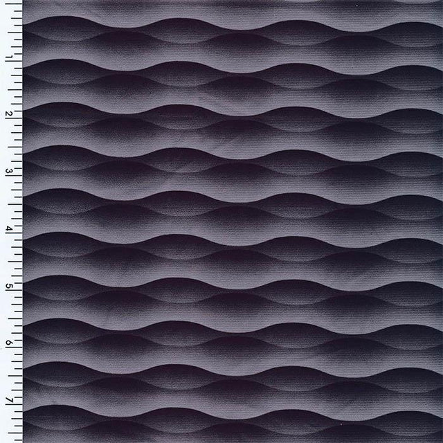Printed Spandex Poly Tricot Stripes Swimwear