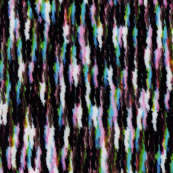 Printed Spandex Abstract Modern Activewear Fabric