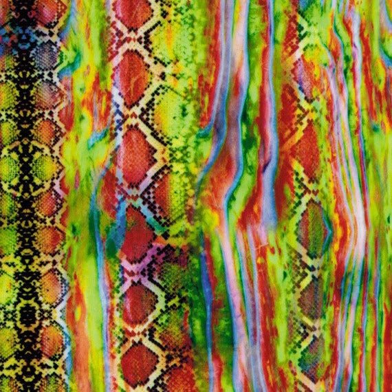 Printed Spandex Animal Abstract Fabric