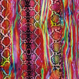 Printed Spandex Animal Abstract Fabric