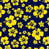 Printed Spandex Hibiscus Tropical Floral Stretch Fabric