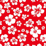 Printed Spandex Hibiscus Tropical Floral Stretch Fabric