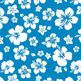 Printed Spandex Hibiscus Tropical Floral Stretch Fabric
