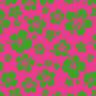Printed Spandex Hibiscus Tropical Floral Stretch Fabric