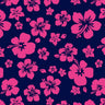 Printed Spandex Hibiscus Tropical Floral Stretch Fabric