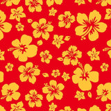 Printed Spandex Hibiscus Tropical Floral Stretch Fabric